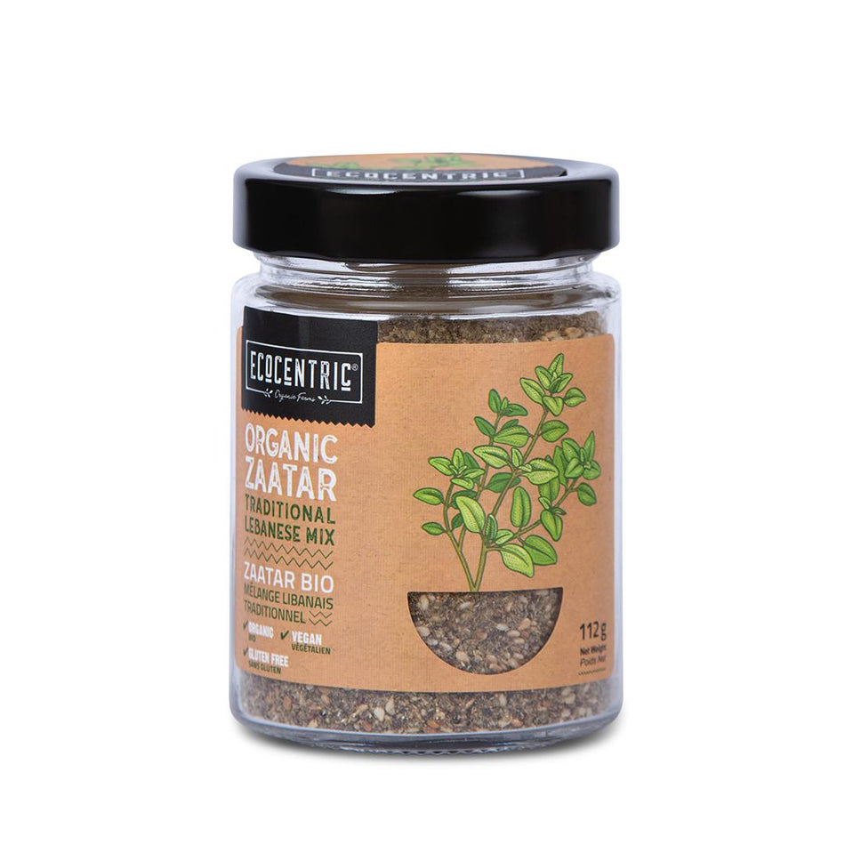 Organic Zaatar Traditional Lebanese Mix - 112g Jar